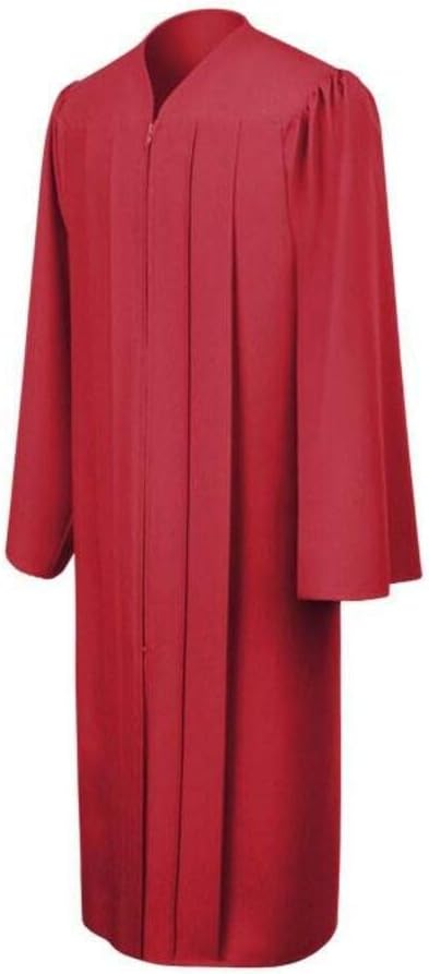 CLERKMANS Unisex Adult Matte Graduation Gown, Choir Robe