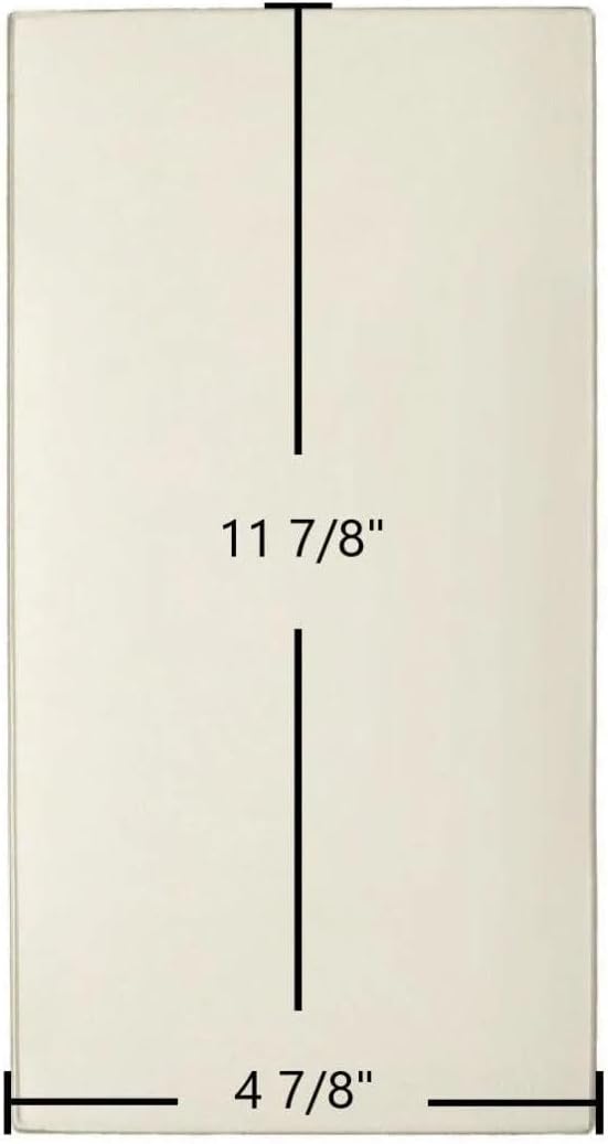 Jotul I 80 Mini Harmony Replacement Ceramic Glass 4 7/8" x 11 7/8" (Part #10024315)