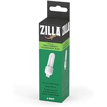 Zilla Mini Compact Fluorescent Bulbs Tropical