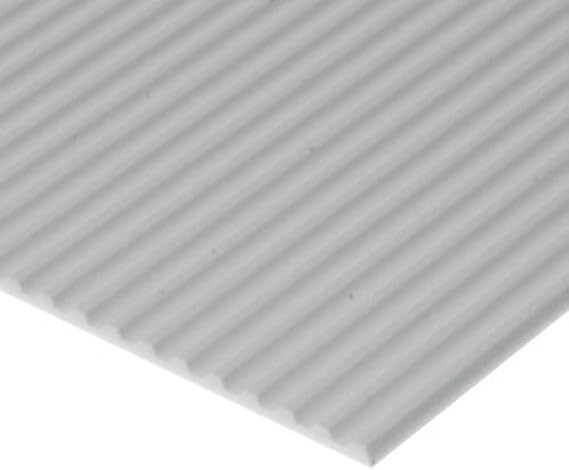 EverGreen 4529 Corrugated Sheet Metal, Game, 1 x 150 x 300 mm, Grid 2.50 mm, 1 Piece