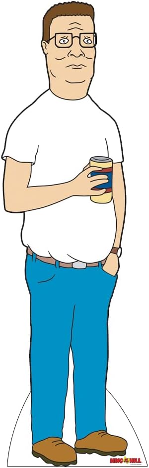 King of The Hill Cardboard Cutout Standee - Officially Licensed (Hank)