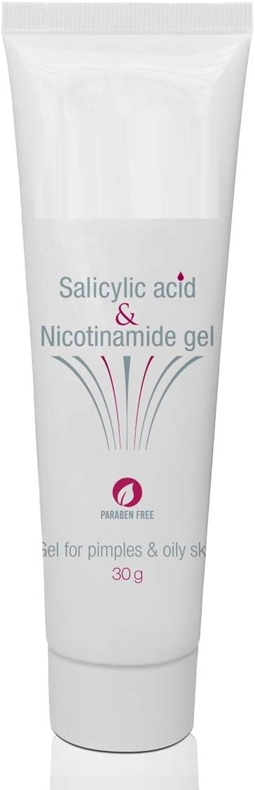 RG Salicylic Acid & Nicotinamide Gel for Pimples and Oily Skin, 30gm