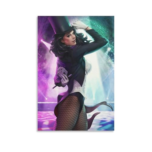 Alexandra Daddarioem Zatanna Poster Canvas Printed Painting Posters And Wall Art Pictures Are Used For Room Aesthetics And Decoration08x12inch20x30cm