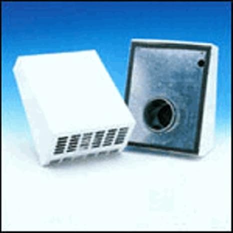 Fantech RVF4 Exterior Wall Mount Centrifugal Duct Fan, 4", 124 CFM