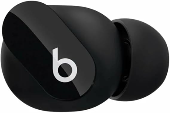 Single Right Ear Bud Replacement for Beats Studio Bud (NOT for Bud+) (Black)