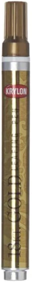 Krylon K09901A00 Leafing Pen, Gold, .33 Ounce