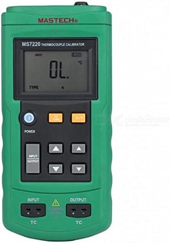 MS7220 Thermocouple Calibrator Simulate TC/mV Output - Black + Green