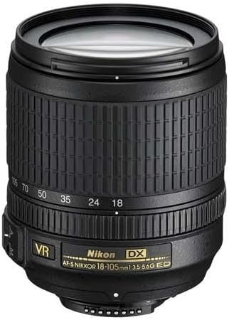Nikon AF-S DX NIKKOR 18-105mm f/3.5-5.6G ED Vibration Reduction Zoom Lens with Auto Focus for Nikon DSLR Cameras - (New)