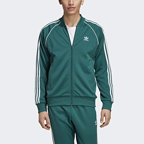 adidas Originals Mens Tartan Zip Track Jacket