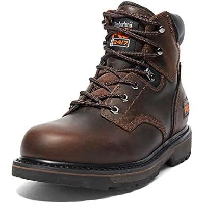 Timberland PRO Mens Pit Boss 6 Soft-Toe Industrial Work Boot