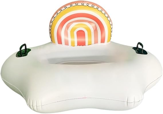 Boat Float Kids Boat Undersea Exploration Transparent Bottom Boat Float Floats See-through Boat Rubber Boat Inflatable Kayak Water Hammock Water Float Mat Pool Floats Boat Water Play Inflatable