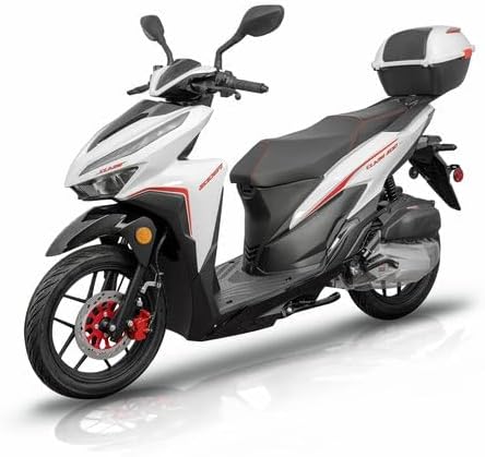 Clash 200 EFI Scooter White