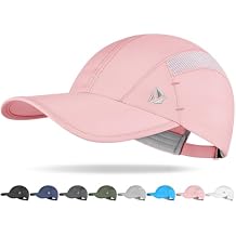YANIKY Quick-Dry Running Hat for Men & Women Cooling Hat UPF 50+ Thin Baseball Cap Lightweight Breathable Mesh Sport Hats