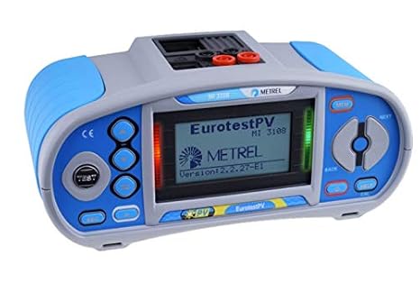 MI 3108 PRO EurotestPV- PhotoVoltaic Tester, Installation, RCD, TRMS, Earth Resistance