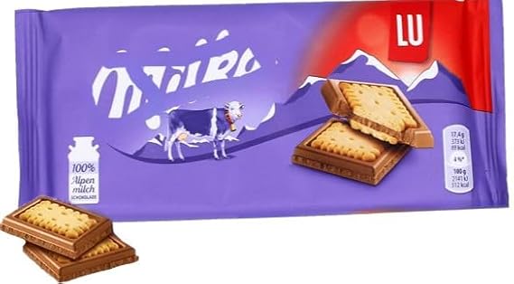 Lu Chocolate Bar 87g (Pack Of 10) Delicious And Tasty "A symphony of flavors" For All Occasions