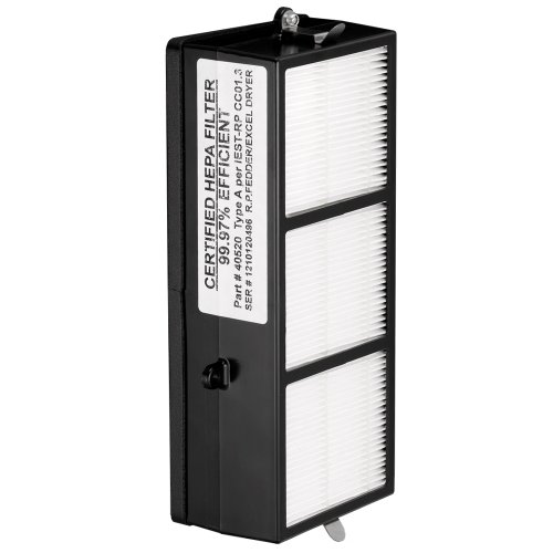 Excel Dryer 40520 Certified XLERATOR HEPA Filter Replacement, 8-58 Width x 4-18 Height x 2-316 Depth