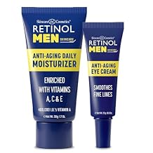 Retinol Men Moisturizer provide Anti-Aging Benefits of Vitamin A & Deep Hydration Men Eye Cream Reduces Puffiness & Dark Circles, Boost Hydration & Minimize Visible Signs Of Aging