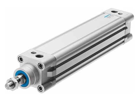 Festo Dnc-32-100-ppv-a (163309), 0.6-12 Bar, 100 Mm Stroke,20 To +80 Degrees C, 32 Mm Piston Diameter, Adjustable At Both Ends, Compressed Air, Double Acting, Male G1/8 Connection, Pneumatic Cushion