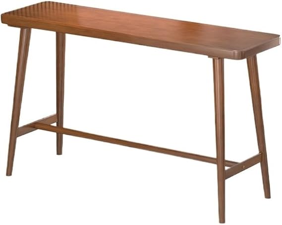 Height Simple Bar Table Home Rectangular High Top Counter Tables with Sturdy Legs for Kitchen & Dining, Living Room Indoor use(XL)