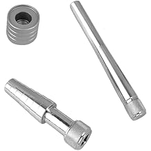 Ring Stretcher with Mandrel and Expander, Ring Stretcher Tool for Ring Sizes 6-10, Wedding Band Ring Expander, Ring Resizer for Home, Professional Use (Silver)