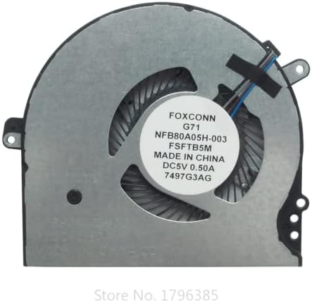 Laptop CPU Cooling Fan for Foxconn G71 NFB80A05H-003 FSFTB5M DC5V 0.5A New