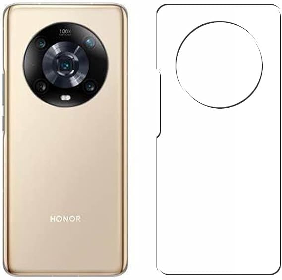 2 Pack Back Screen Protector Film, compatible with HONOR Magic4 Pro Magic 4 Pro TPU Guard Cover ( Not Tempered Transparent