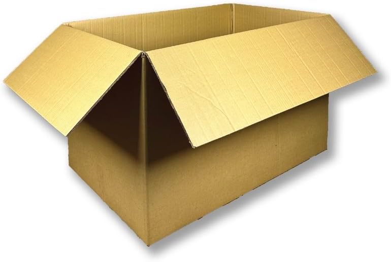 80x50x50 Sturdy Carrying Box Double Corrugated Empty Box, Cardboard Box, Dowry Box, Moving Box 3 Pieces