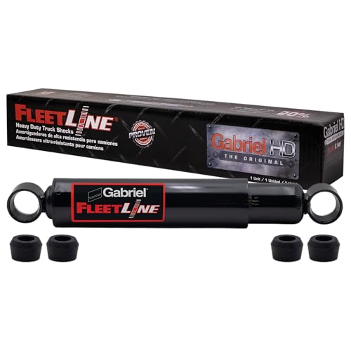 Gabriel 83216 Fleetline Heavy Duty FrontRear Shock Absorbers fits International Fleetstar, Loadstar; Wester Start; Chevrolet; Ford; GMC; Truck School Bus; OEM# 28CFG910 5552114 48500-1801 1 Pack