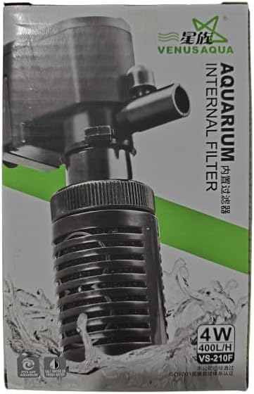 Venusaqua Vs-210F Akvaryum Iç Filtresi 400 Lt/h 4W