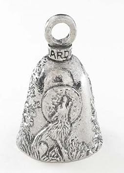 Howling Wolfe Guardian Biker Bell with Hanger