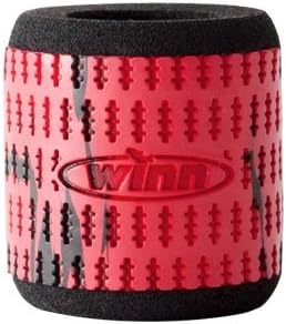 Winn RGSS-RDB Reel Grip sleeve Straight Reel Grip sleeve, Red/Black
