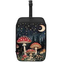 Mushroom Steamer Storage Bag with Handle Zippered Travel Case Iron Accessories Moon Storage Bag for Travel Clothes Steamer Handheld Steamer Organizer Box Easy to Clean