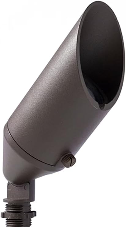 SPW Pro-Trade PT-BUL1-BZ-LED-3FL Up Light Fixture Aluminum Housing Bronze Finish Includes 3W 2700K 38 LED Outdoor Landscape Lighting