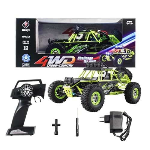 Wltoys high Speed rc car 12427 RC Car 4WD 112 2.4G 50KMH High Speed Monster Vehicle Remote Control Car RC Buggy Off-Road Car 12427 3B