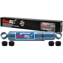 Gabriel GasSLX Adjustable Front Shocks Single, 89402 - Fits Ford A9513 AT9522 L9000 LA8000F LN7000 Louisville Series; Sterling L Line; OEM# F6HT18124KA F6HT-18045-JB