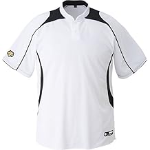 Descente Juniors Baseball T-Shirt (2 Button Shirt) JDB-104B