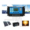 Güneş Paneli Solar Akü Şarj Kontrol Cihazı 12V 24V 30 Amper