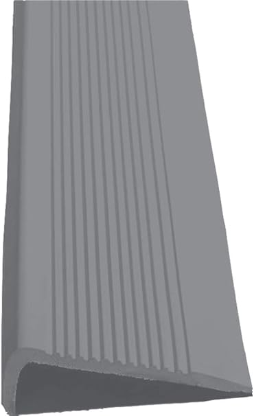ROPPE 9FT Profile #01 Series Charcoal Square Rubber Nosing