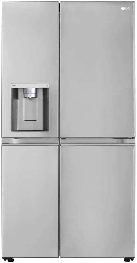 LG LRSDS2706S 27 Cu. Ft. Stainless Side-By-Side Door-in-Door Refrigerator with Craft Ice - OPEN BOX