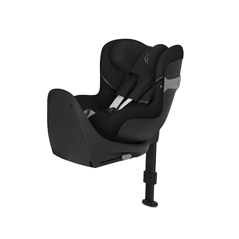 CYBEX Gold Sirona S2 i-Size Children's Car Seat from 3 Months to 4 Years Max. 18 kg SensorSafe Compatible Moon Black
