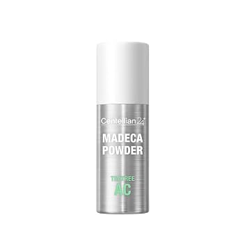 CENTELLIAN 24 Madeca Powder Tea Tree AC (Soothing Powder, 0.21 oz) Oil Control & Pore-Tightening for Acne-Prone Skin, Korean Skincare with Hyper-TECATM Tea Tree & Allantoin
