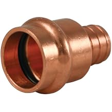 NIBCO Fig No PC604-P, 1 in. Copper Adapter PEX x Press, Leak Detect