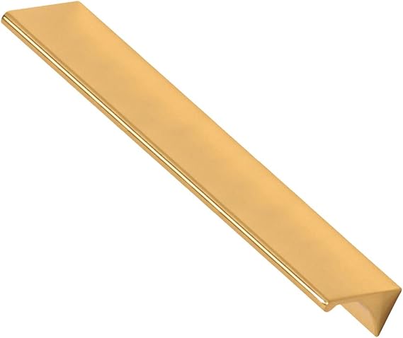 Alno A970-8-PB/NL - Tap Pull 8.0 Inch ( 8.5 Inch) - Unlacquered Brass Finish