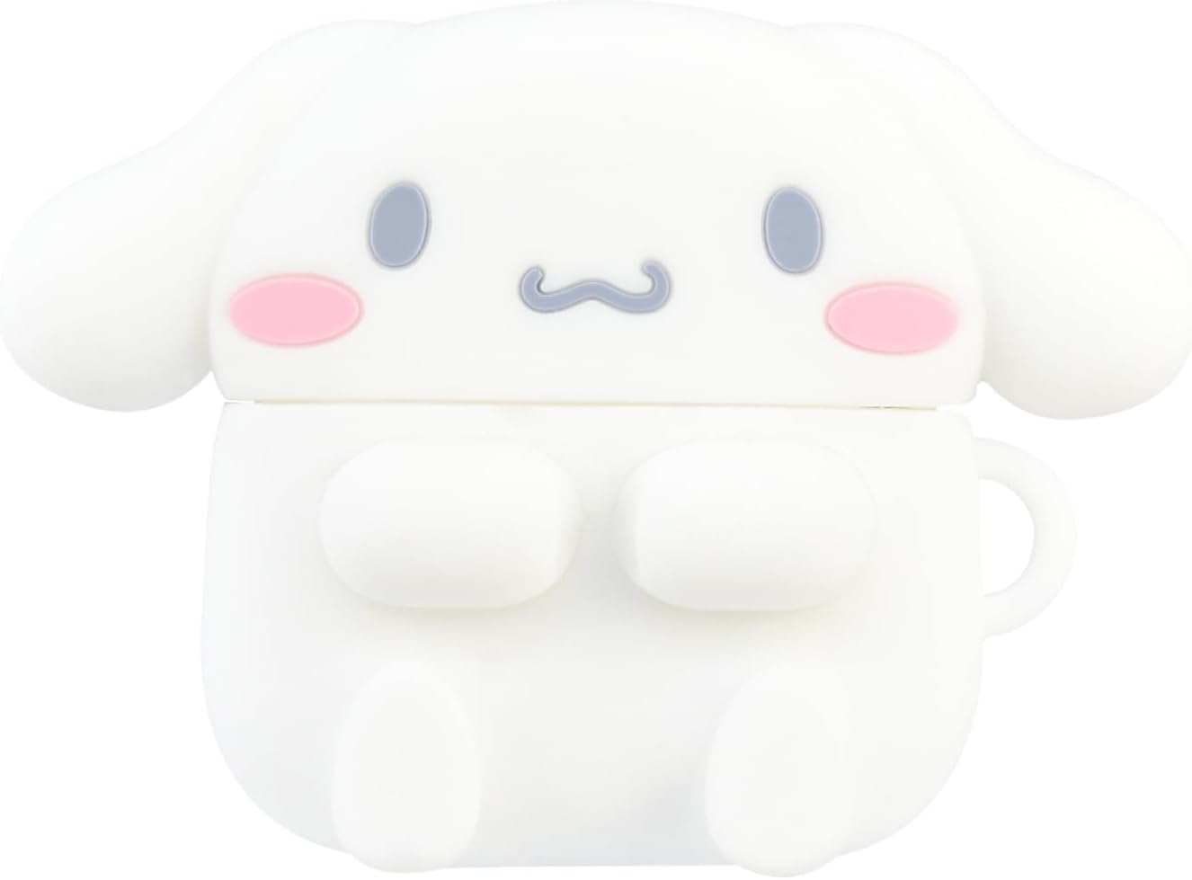 Gourmandies Sanrio Characters AirPods 4 Compatible Silicone Case Cinnamore Roll SANG-496CN