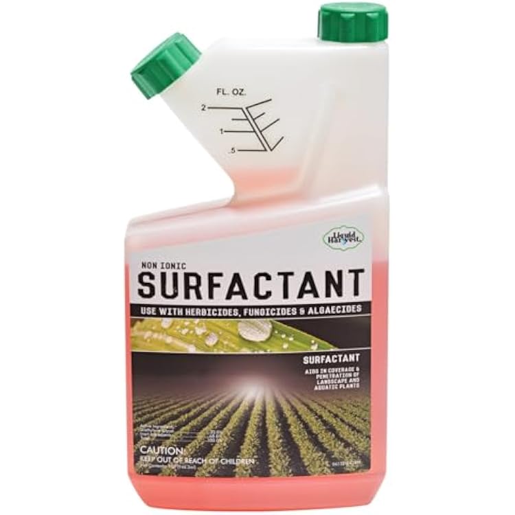 Concentrated Surfactant for Herbicides Non-Ionic 32oz, Increase Product Coverage, Increase Product Penetration, Increase Product Effectiveness