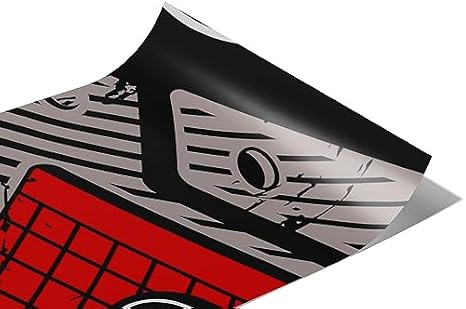 Rwraps Graffiti Hip Hop Beats Gloss Vinyl Film Wrap 59in x 19ft Vinyl Vehicle Car Film Sheet Roll