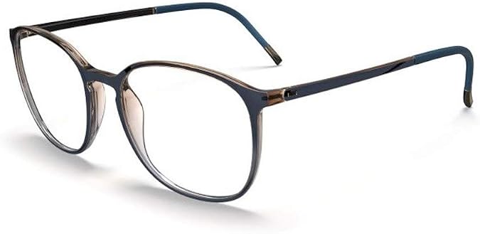 Silhouette SPX-Illusion 2935 4510 Eyeglasses Blue Optical Frame 51-17-140