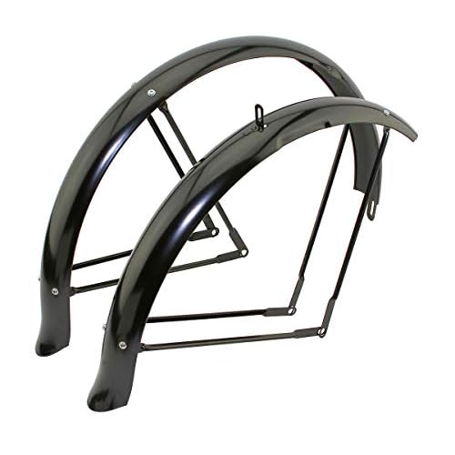 Alta Bicycle 26 Flared Standard Balloon Fender Set, Multiple Colors