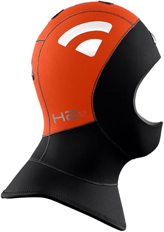 Waterproof H2 5/10mm High Visiblity Vented Diving Hood with Bib