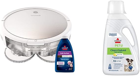 BISSELL SpinWave Pet Robot + 80 oz. All Natural Formula